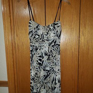 Jungle style print dress